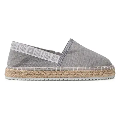 Espadrilky Big Star Shoes JJ274876 Šedá