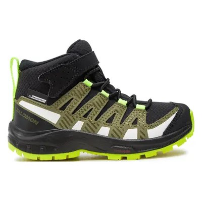 Trekingová obuv Salomon Xa Pro V8 Mid Climasalomon™ Waterproof L47289600 Černá