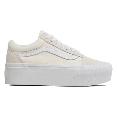 Tenisky Vans Old Skool Stackform VN0009PZCCZ1 Écru