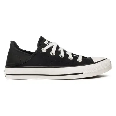 Plátěnky Converse Ctas Crush Heel Ox A03075C Černá