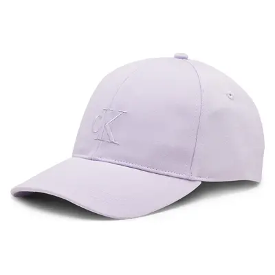 Kšiltovka Calvin Klein Monogram Embro K60K612324 Fialová