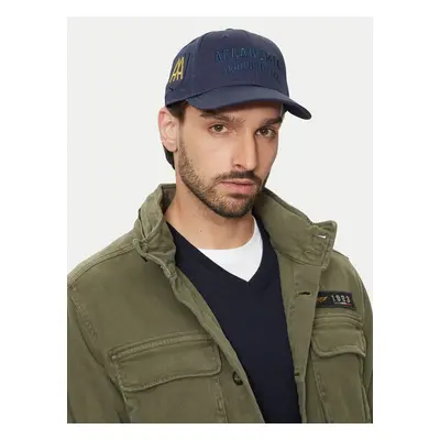 Kšiltovka Aeronautica Militare Cappellino 242HA1181CT2848 Tmavomodrá