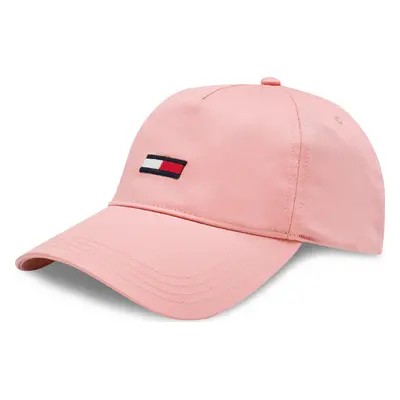 Kšiltovka Tommy Jeans Tjw Elongated Flag 5 Panels Cap AW0AW15842 Růžová