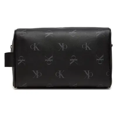 Kosmetický kufřík Calvin Klein Jeans Aop Dopp Kit K50K512587 Černá