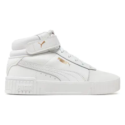 Sneakersy Puma Carina 2.0 Mid Jr 387376 03 Bílá