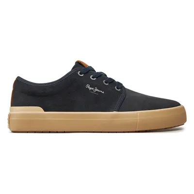 Sneakersy Pepe Jeans Ben Low PMS31071 Tmavomodrá