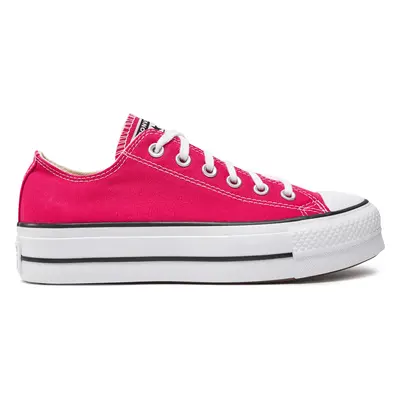 Plátěnky Converse Chuck Taylor All Star Lift Platform A11539C Růžová