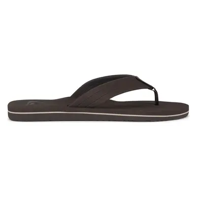 Žabky Quiksilver MOLOKAI LAYBACK TEXTURED AQYL101266 CVJ1 Hnědá