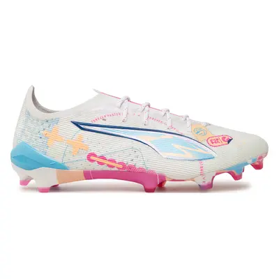 Boty na fotball Puma ULTRA 5 ULTIMATE VOL. UP FG 108063 01 Bílá