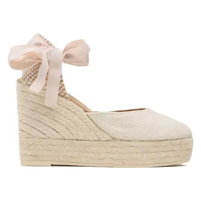 Espadrilky Manebi Wedge Espadrilles 7.0 WV O Écru