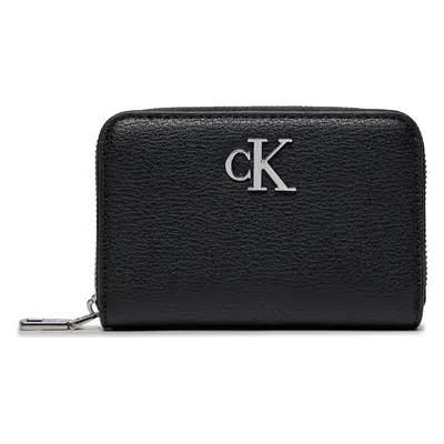 Malá dámská peněženka Calvin Klein Minimal Monogram Med Za K60K611500 Černá