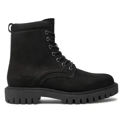 Turistická obuv Tommy Hilfiger Casual Hilfiger Chunk Z Nbk Boot FM0FM05149 Černá