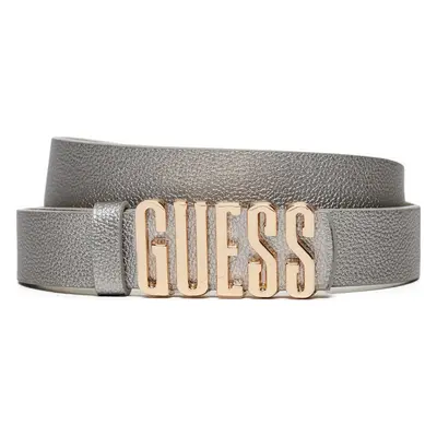 Dámský pásek Guess Meridian (BG) Belts BW9114 P4225 Stříbrná