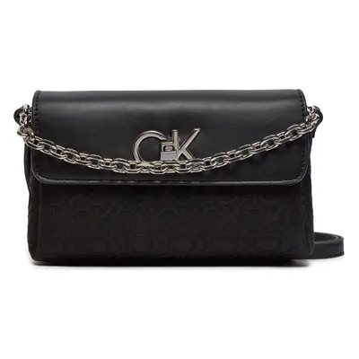 Kabelka Calvin Klein Re-Lock Mini K60K612642 Černá