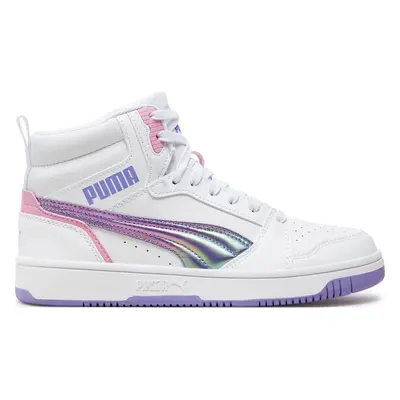 Sneakersy Puma Rebound V6 Mid Bouncy Sky Jr 398725 01 Bílá