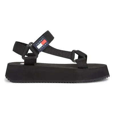 Sandály Tommy Jeans Tjw Eva Sandal EN0EN02466 EN0EN02466 Černá