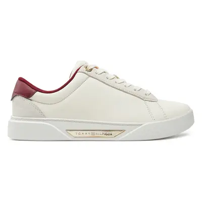 Sneakersy Tommy Hilfiger Chic Court Sneaker FW0FW08123 Bílá