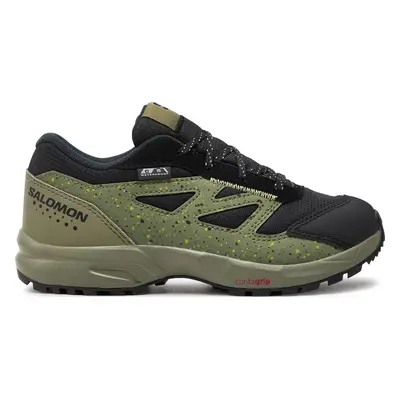 Trekingová obuv Salomon Outway Climasalomon™ Waterproof L47282700 Zelená