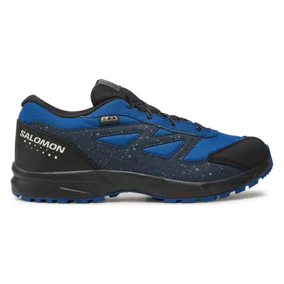 Trekingová obuv Salomon Outway Climasalomon™ Waterproof L47561500 Tmavomodrá