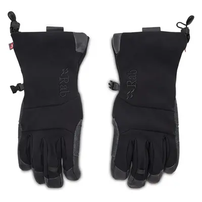 Pánské rukavice Rab Baltoro Glove QAH-66-BL-S Černá