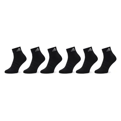 Nízké ponožky Unisex adidas Thin and Light Sportswear Ankle Socks 6 Pairs IC1293 Černá