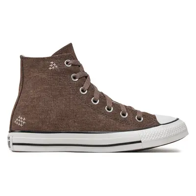 Plátěnky Converse Chuck Taylor All Star Boro Stitch A08576C Hnědá