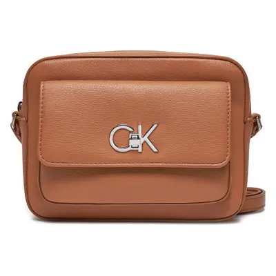 Kabelka Calvin Klein Re-Lock Camera K60K612538 Hnědá