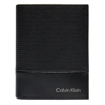 Malá pánská peněženka Calvin Klein Ck Remote Bifold 6Cc W/Coin K50K512422 Černá