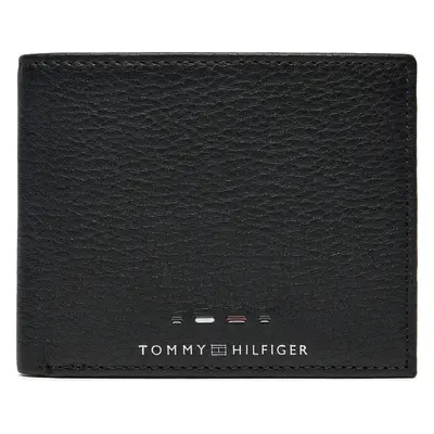 Malá pánská peněženka Tommy Hilfiger Th Premium Mini Cc Wallet AM0AM12781 Černá