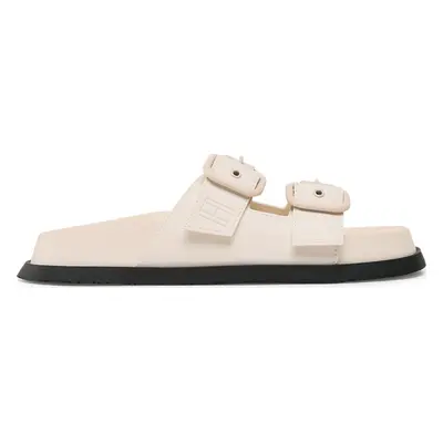 Nazouváky Tommy Jeans Fancy Sandal EN0EN02136 Écru