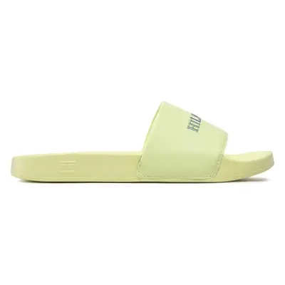 Nazouváky Tommy Hilfiger Colorful Hilfiger Pool Slide FM0FM04060 Zelená