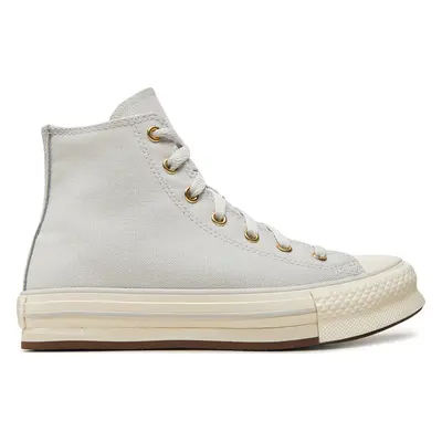 Plátěnky Converse Chuck Taylor All Star Eva Lift Platform Tonal Canvas A10382C Šedá