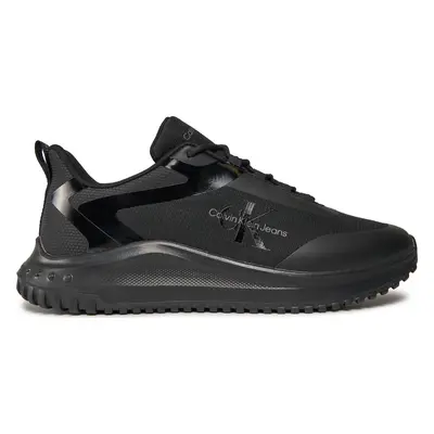 Sneakersy Calvin Klein Jeans Eva Runner Low Lace Ml Mix YM0YM00968 Černá