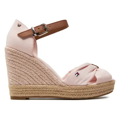 Espadrilky Tommy Hilfiger FW0FW04784 Růžová