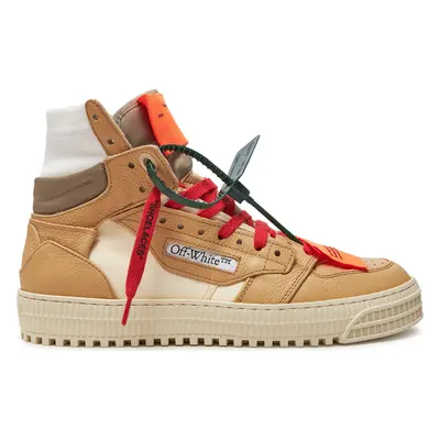 Sneakersy Off-White OMIA065S22LEA0030461 Hnědá