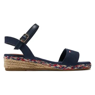 Espadrilky Tommy Hilfiger T3A7-33283-1703800 S Modrá