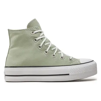 Plátěnky Converse Chuck Taylor All Star Lift HI A03541C Zelená