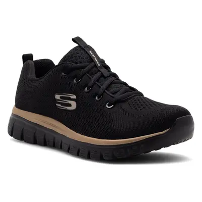 Sneakersy Skechers GRACEFUL 12615 BKRG Černá