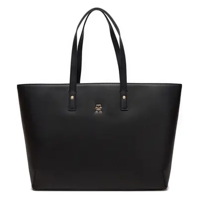 Kabelka Tommy Hilfiger Chic Tote AW0AW16302 Černá