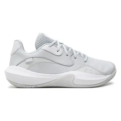 Basketbalové boty Under Armour Ua Lockdown 7 Low 3027646-101 Šedá