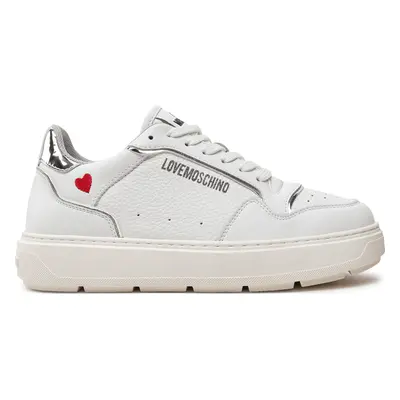 Sneakersy LOVE MOSCHINO JA15144G1LJC210B Bílá