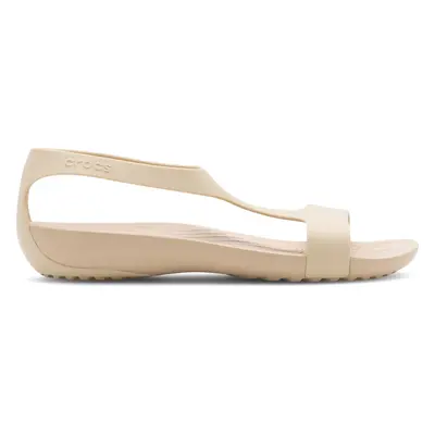 Sandály Crocs SERENA SANDAL 205469-212 Béžová