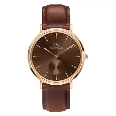 Hodinky Daniel Wellington Classic Multi-Eye St Maves Amber DW00100707 Hnědá