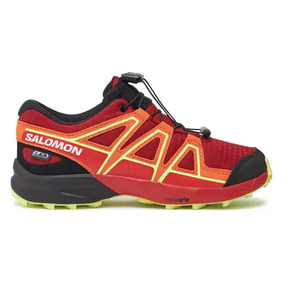 Trekingová obuv Salomon Speedcross Waterproof L47565900 Červená