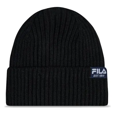 Čepice Fila Butte Fisherman Beanie With Flag Logo FCU0093.80010 Černá