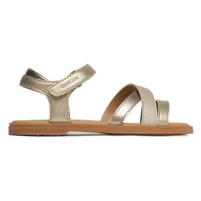 Sandály Geox J Sandal Karly Girl J5235D 0NFHI C2010 S Zlatá