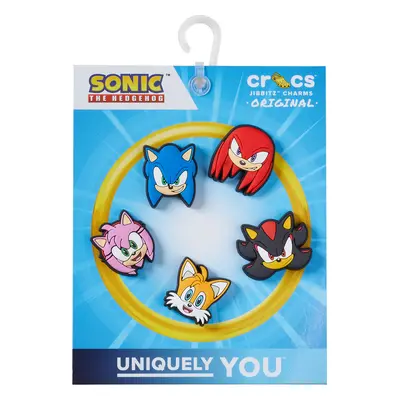 Ozdoba na obuv Crocs Jibbitz Sonic The Hedge Hog 5pck 10011472 Barevná