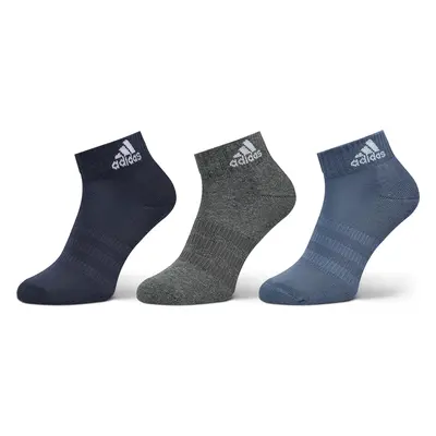 Sada 3 párů pánských vysokých ponožek adidas Cushioned IP0403 Barevná