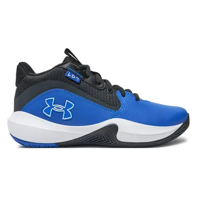 Basketbalové boty Under Armour Ua Gs Lockdown 7 3028513-401 Modrá