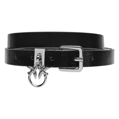 Dámský pásek PINKO Ballestas H1.5 Belt 20242 PLT01 104023.A26M Černá